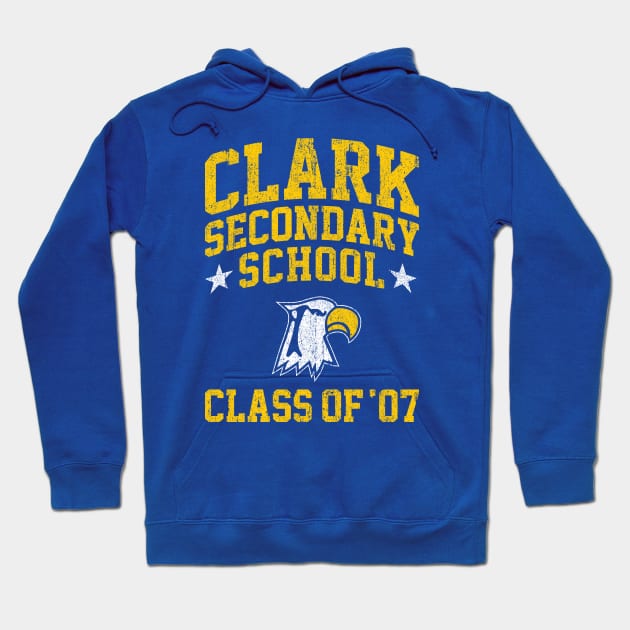 Clark Secondary School Class of 07 - Superbad Hoodie by huckblade